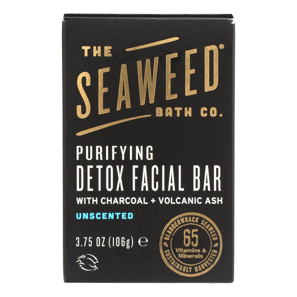 The Seaweed Bath Co Soap - Bar - Detox - Facial - 3.75 Oz - Vita-Shoppe.com
