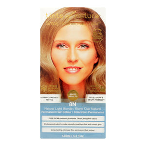 Tints Of Nature 8n Natural Light Blonde Hair Color  - 1 Each - 4.4 Fz - Vita-Shoppe.com