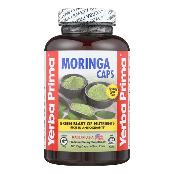 Yerba Prima - Morinaga Caps - 1 Each - 180 Ct - Vita-Shoppe.com