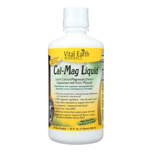 Vital Earth Minerals Cal-mag - Liquid - 32 Oz - Vita-Shoppe.com