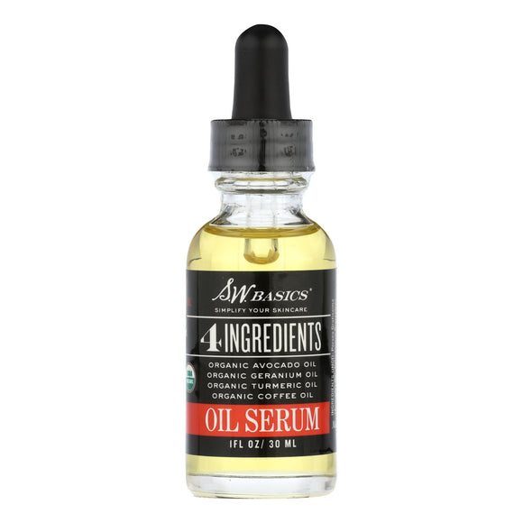 S.w. Basics - 4 Ingredients Oil Serum - 1 Fl Oz. - Vita-Shoppe.com