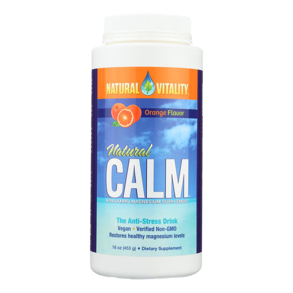 Natural Vitality Natural Calm Orange - 16 Oz - Vita-Shoppe.com