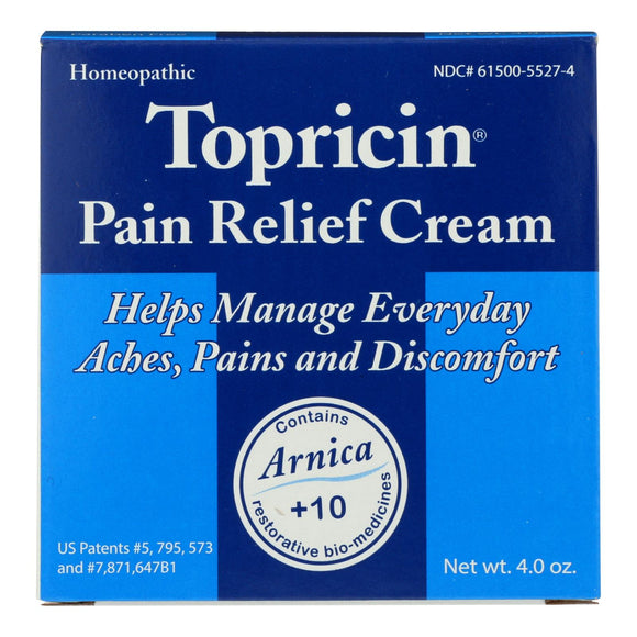 Topricin Topricin Cream Jar - 4 Oz - Vita-Shoppe.com