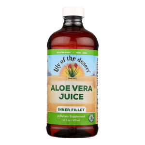 Lily Of The Desert - Aloe Vera Juice - Inner Fillet - 16 Oz - 1 Each - Vita-Shoppe.com