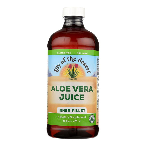 Lily Of The Desert - Aloe Vera Juice - Inner Fillet - 16 Oz - 1 Each - Vita-Shoppe.com