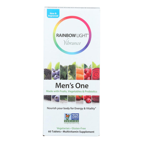 Rainbow Light - Men's One Vibrance - 1 Each - 60 Tab - Vita-Shoppe.com