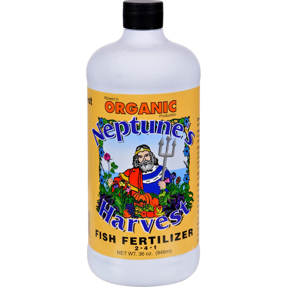Neptune's Harvest Fish Fertilzer - Orange Label - 36 Oz - Vita-Shoppe.com
