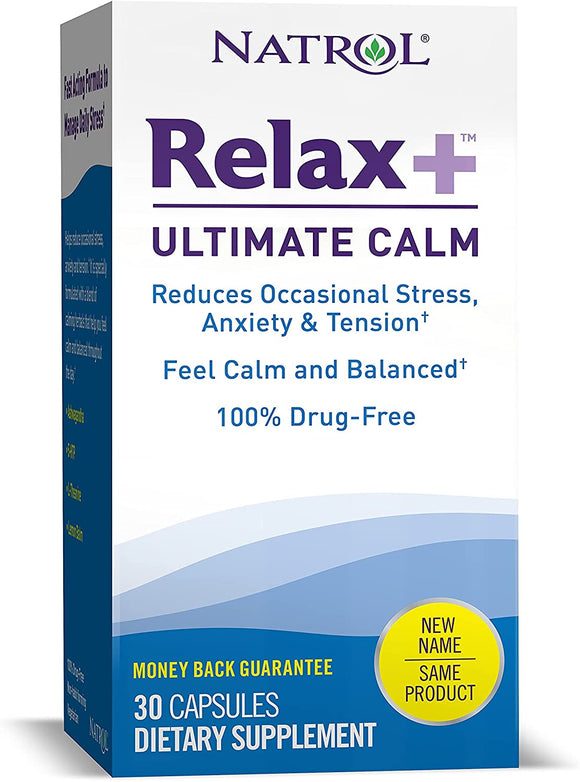Natrol Relax+ Ultimate Calm, Mood & Stress - Vita-Shoppe.com