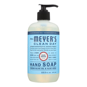 Mrs.meyers Clean Day - Hand Soap Liquid Rainwater - Case Of 6 - 12.5 Fz - Vita-Shoppe.com