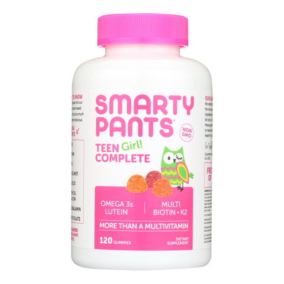 Smartypants Gummy Multivitamin -teen Girl Complete - 120 Count - Vita-Shoppe.com
