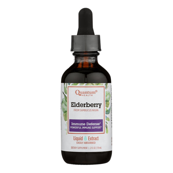 Quantum Health Elderberry Immune Defense Extract - 2 Fl Oz - Vita-Shoppe.com