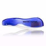 Mouth Watchers Travel Toothbrush - Blue - 1 Count - Case Of 5 - Vita-Shoppe.com