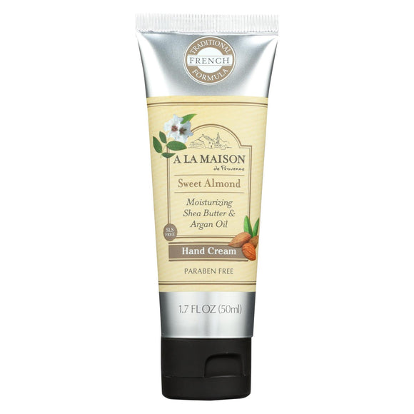 A La Maison - Hand Cream Sweet Almond - 1.7 Fl Oz. - Vita-Shoppe.com