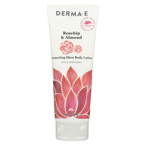Derma E Lotion - Body Lotion - Case Of 1 - 8 Oz. - Vita-Shoppe.com