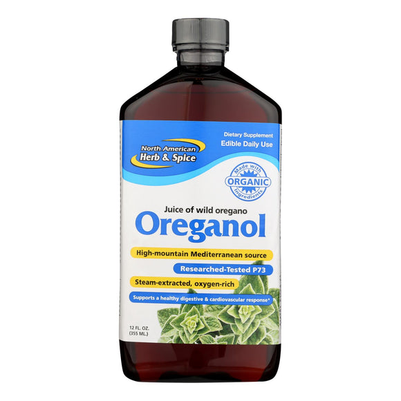 North American Herb And Spice Oreganol Juice Of Wild Oregano - 12 Fl Oz - Vita-Shoppe.com
