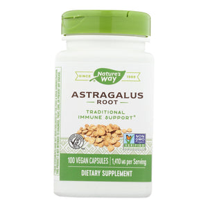 Nature's Way - Astragalus Root - 470 Mg - 100 Capsules - Vita-Shoppe.com