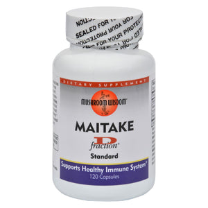 Mushroom Wisdom Maitake D-fraction - 120 Capsules - Vita-Shoppe.com