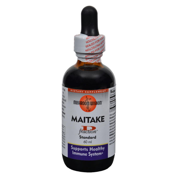 Mushroom Wisdom Maitake D-fraction - 60 Ml - Vita-Shoppe.com