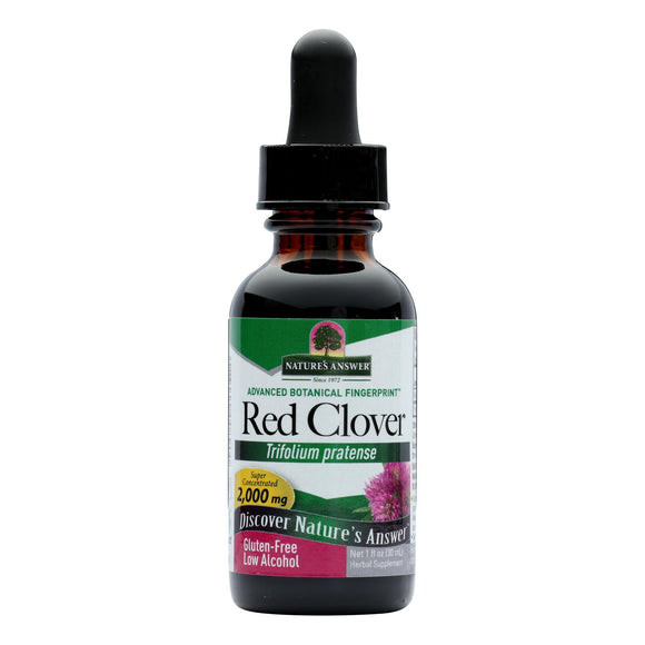 Nature's Answer - Red Clover Flowering Tops - 1 Fl Oz - Vita-Shoppe.com