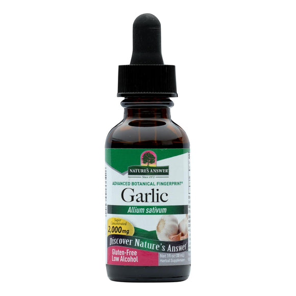 Nature's Answer - Garlic Bulb - 1 Fl Oz - Vita-Shoppe.com