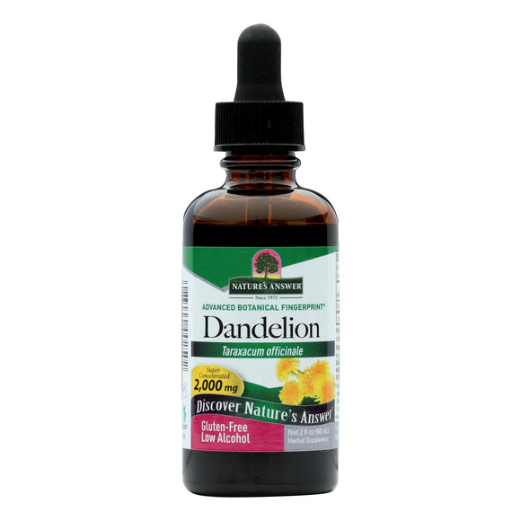 Nature's Answer - Dandelion Root - 2 Fl Oz - Vita-Shoppe.com