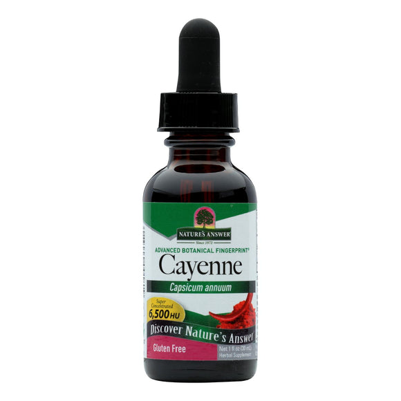 Nature's Answer - Cayenne Fruit - 1 Fl Oz - Vita-Shoppe.com