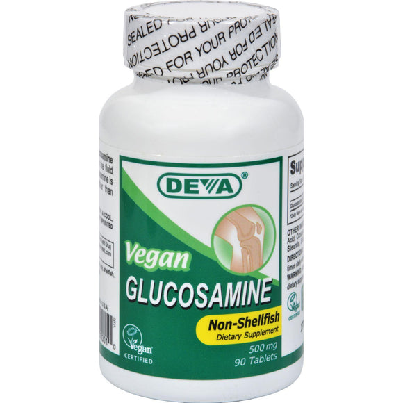 Deva Vegan Glucosamine - 500 Mg - 90 Tablets - Vita-Shoppe.com