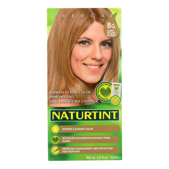 Naturtint Hair Color - Permanent - 8g - Sandy Golden Blonde - 5.28 Oz - Vita-Shoppe.com