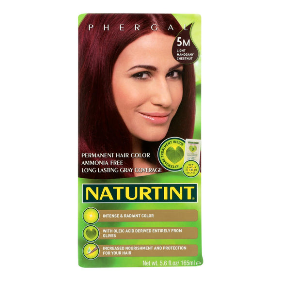 Naturtint Hair Color - Permanent - 5m - Light Mahogany Chestnut - 5.28 Oz - Vita-Shoppe.com