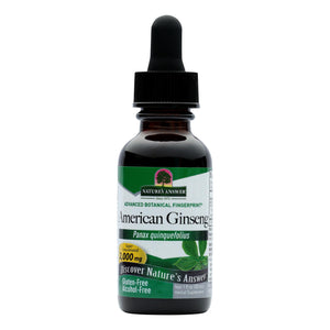 Nature's Answer - American Ginseng Root Alcohol Free - 1 Fl Oz - Vita-Shoppe.com