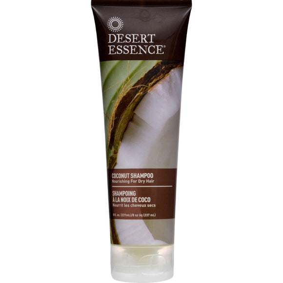 Desert Essence Coconut Shampoo - 8 Fl Oz - Vita-Shoppe.com