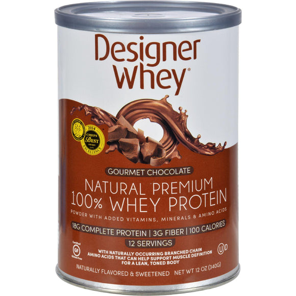 Designer Whey Protein Powder Chocolate - 12.7 Oz - Vita-Shoppe.com