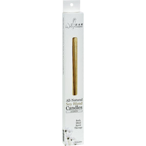 Wally's Natural Products Plain Paraffin Ear Candles - 2 Candles - Vita-Shoppe.com