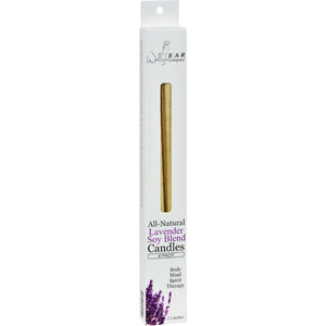 Wally's Natural Products Paraffin Ear Candles Lavender - 2 Candles - Vita-Shoppe.com