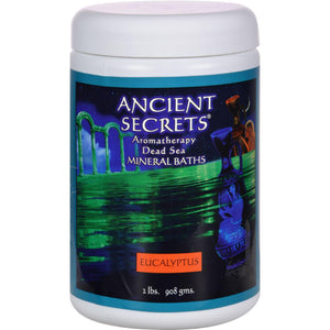Ancient Secrets Aromatherapy Dead Sea Mineral Baths Eucalyptus - 2 Lbs - Vita-Shoppe.com