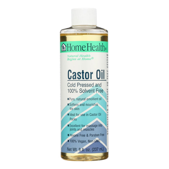 Home Health Castor Oil - 8 Oz - Vita-Shoppe.com