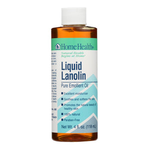 Home Health Liquid Lanolin - 4 Fl Oz - Vita-Shoppe.com