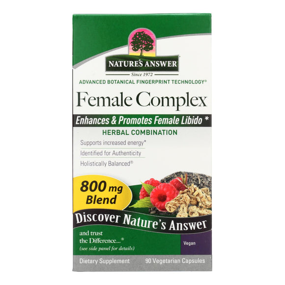 Nature's Answer - Female Complex - 90 Vcaps - Vita-Shoppe.com