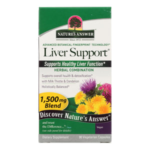 Nature's Answer - Liver Support - 90 Vegetarian Capsules - Vita-Shoppe.com