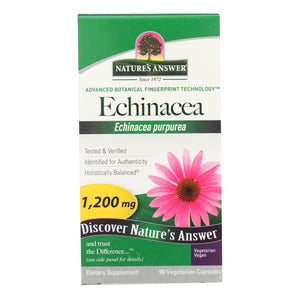 Nature's Answer - Echinacea Herb - 90 Vcaps - Vita-Shoppe.com