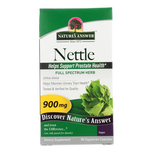 Nature's Answer - Nettle Leaf 900mg - 1 Each - 90 Cap - Vita-Shoppe.com