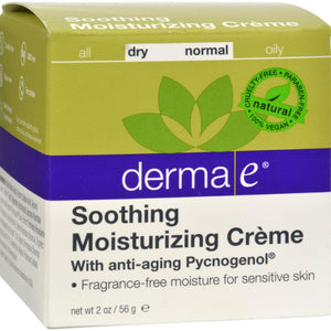 Derma E Sensitive Skin Moisturizing Creme - 2 Oz - Vita-Shoppe.com