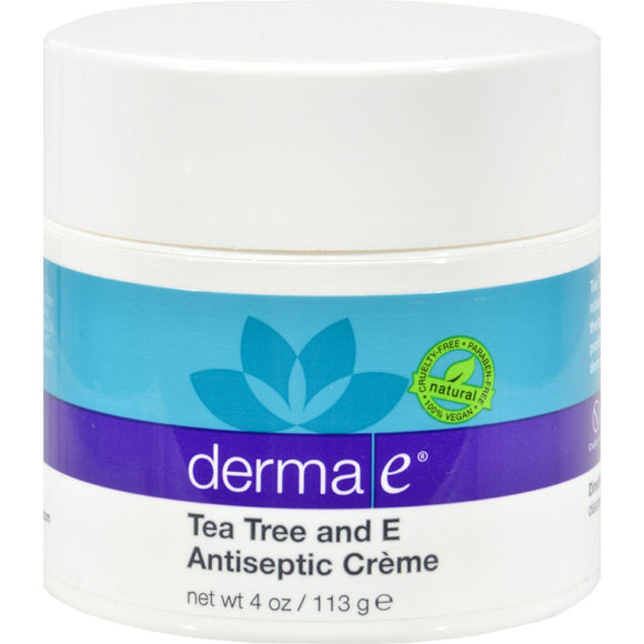 Derma E Tea Tree And E Antiseptic Creme - 4 Oz - Vita-Shoppe.com