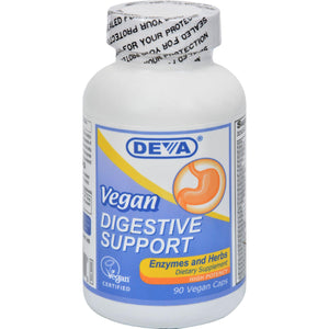 Deva Vegan Digestive Support - 90 Vegan Capsules - Vita-Shoppe.com