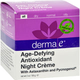 Derma E Age-defying Night Creme With Astaxanthin And Pycnogenol - 2 Oz - Vita-Shoppe.com
