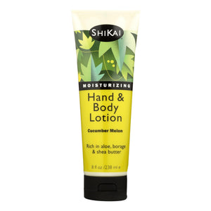 Shikai All Natural Hand And Body Lotion Cucumber Melon - 8 Fl Oz - Vita-Shoppe.com