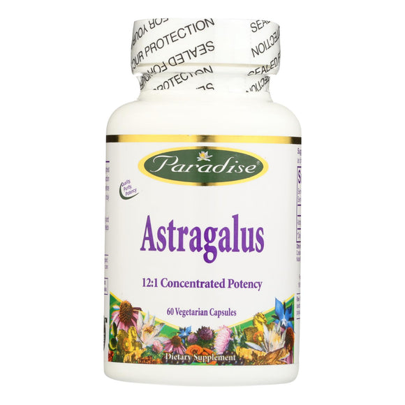 Paradise Herbs Astragalus - 60 Vegetarian Capsules - Vita-Shoppe.com