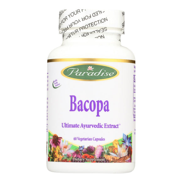 Paradise Herbs Bacopa - 60 Vegetarian Capsules - Vita-Shoppe.com