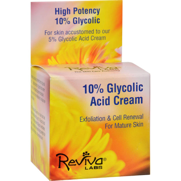 Reviva Labs 10% Glycolic Acid Renaissance Cream - 1.5 Oz - Vita-Shoppe.com