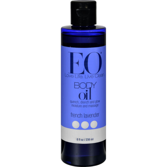 Eo Products Body Oil - French Lavender Everyday - 8 Fl Oz - Vita-Shoppe.com